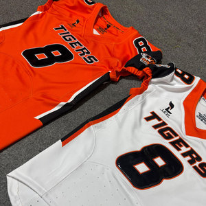 Vente en gros Concevez Votre Propre Équipe Football Américain Sublimation Uniforme Tackle Sergé 100% Polyester Uniformes Sublimés de l'Équipe - Product Image 3