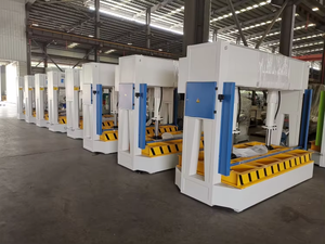 ZICAR Fábrica al por mayor 50T Alimentación automática hidráulica Prensa en frío Tablero de puerta de madera 6000Kg Prensa en frío de puerta de madera - Product Image 5