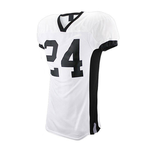 Uniforme de football américain en polyester de haute qualité conçu sur mesure pour hommes ensemble court et extensible en tissu uni style pour adultes - Product Image 2