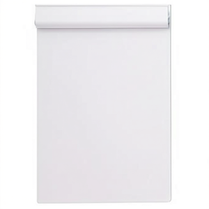 Maulpro A5 White Plastic <b>Clipboards</b> 15.9 X 24.4 cm (B X H) - Product Image 3