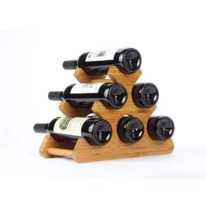 ที่ใส่ขวดไวน์และเบียร์ทำจากไม้ทรงสี่เหลี่ยมเป็นมิตรต่อสิ่งแวดล้อมสไตล์อเมริกัน - Product Image 2