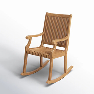 เก้าอี้โยกไม้สักคุณภาพสูงสำหรับกลางแจ้ง เก้าอี้โยกสำหรับสวน - เซเรน่า - Product Image 4