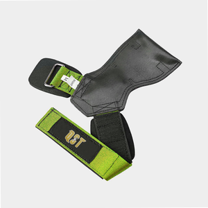 Poignées d'entraînement croisé en cuir de vachette avec logo personnalisé Protecteur de paume pour l'haltérophilie Poignées de sécurité pour le fitness - Product Image 2