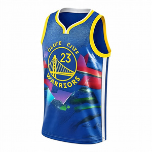 Conjuntos de camisetas de baloncesto atléticas hechas a medida para adultos, ropa deportiva de rendimiento, uniforme de malla, traje de talla grande, transpirable, secado rápido - Product Image 1