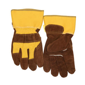Gants de travail en cuir de vachette de haute qualité Gants de sécurité pour la construction industrielle avec fonction antidérapante Gants en cuir - Product Image 1