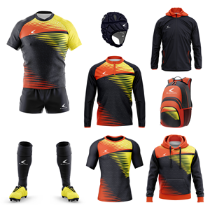 Conjunto de Ropa Deportiva de Rugby para Adultos, Sublimación de Secado Rápido, Impresión por Transferencia, Paquete de Paquete, Uniforme de Fútbol al por Mayor - Product Image 1
