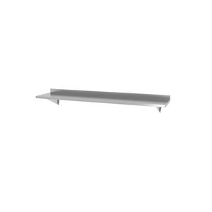 HENDI 1400x300x(H)250mm <b>Wall</b> <b>Shelf</b> with 2 Brackets - Product Image 1