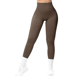 Buttery Soft Mujeres Gym Leggings Transpirable Stretch Fitness Pantalones Tummy Control Yoga Activewear - Product Image 6
