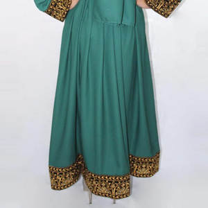 Vestido Kuchi afgano de cintura alta para mujer, ropa de verano ecológica, vestido afgano ajustado elegante para mujer - Product Image 6