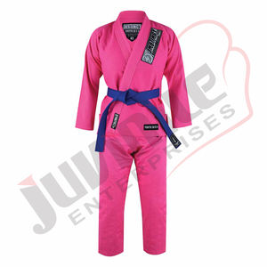 Nuevo Diseño de Fabricante OEM, Tejido de Perlas de Polialgodón de 280 g/m², Logotipo Personalizado 2.0, Secado Rápido, Serigrafía, Jiu Jitsu - Product Image 2