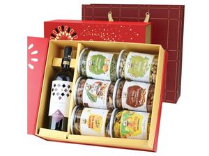 Décoration de fête de Noël, fournitures de vacances, boîte-cadeau de ruban de Noël GRAINES NUTRITIONNELLES/GRAINES DE LOTUS SÉCHÉES CRISPY NOËL - Product Image 4