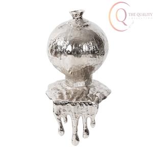 Contemporary Handmade Lightweight Metal <b>Tabletop</b> Vase for High-End Interior Decoration and Modern Homes - Product Image 2