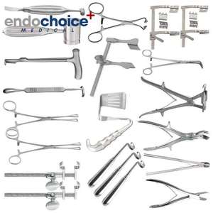 Ensemble d'instruments de chirurgie thoracique professionnel 31 pièces en acier inoxydable manuel approuvé CE pour la chirurgie cardiaque résection pulmonaire - Product Image 1