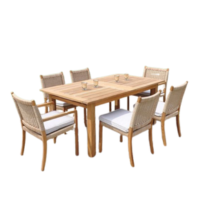 Factory Direct New Product Wooden <b>Restaurant</b> Set Dining <b>Furniture</b> Dining Set With Many Chairs For SALE - Product Image 1