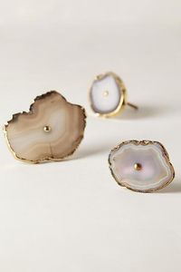 European Set Natural Agate Stone Drawer Cabinet <b>Knobs</b> <b>for</b> Kitchen <b>Dresser</b> Wardrobe Home Bar <b>for</b> Bedroom Living Room Furniture - Product Image 3