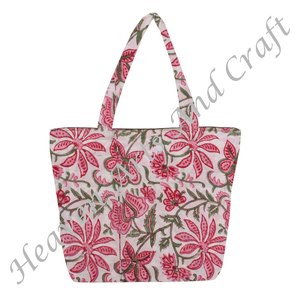 กระเป๋าสะพายไหล่ของผู้หญิงพิมพ์ลายบุผ้าสไตล์โบฮีเมียนแฟชั่นเปิดซักได้สำหรับปิกนิกชายหาด - Product Image 5