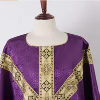 Robes liturgiques d'église sur mesure en gros, couleur personnalisée, imprimé personnalisé, haute qualité, unisexe, toutes tailles disponibles, service OEM