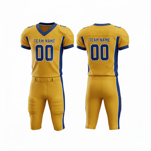 Ensemble de maillot et short de football américain personnalisable avec position du logo sur le devant - Product Image 5