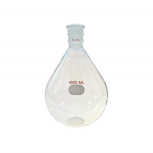 Flacon d'évaporation en verre borosilicaté en plastique Offre Spéciale de différentes capacités florentines (50ml à 2000ml) pour laboratoire de recherche - Product Image 3