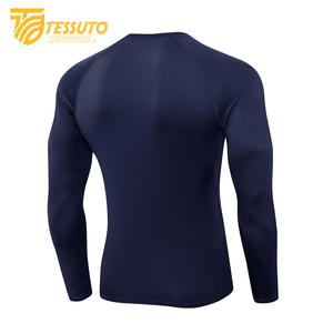 Jogging Wear Men's Gym Sports Verano Camiseta de compresión de manga corta Ropa para correr Yoga Fitness Tight Active Top para hombres - Product Image 2