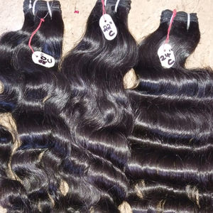 100% extensions de cheveux humains Remy à vagues profondes douces non transformées Styles indiens vierges et brésiliens disponibles en lot - Product Image 6