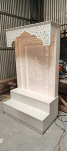 ของตกแต่งบ้านจิตวิญญาณทำจากหินอ่อนรูปวิหารหินอ่อนสีขาวพรีเมี่ยม - Product Image 2