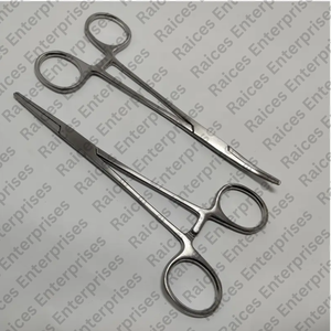 Spencer Wells 16cm pince droite incurvée en acier inoxydable pour artères Instrument de chirurgie manuel pour étudiants en médecine professionnels - Product Image 1