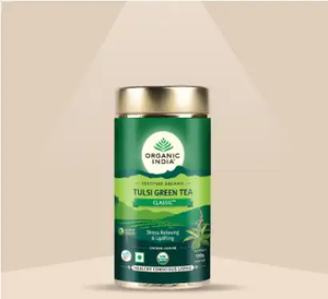 Fourniture d'usine de thé vert Tulsi de l'Inde Supplément de santé pour le soulagement du stress et l'autonomisation Fabrication Exportation - Product Image 2