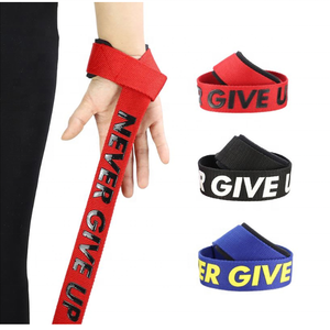 Sangles d'haltérophilie SFI avec rembourrage en néoprène enveloppes de poignet de levage antidérapantes pour Deadlift Powerlifting pour les hommes de gymnastique d'haltérophilie - Product Image 5