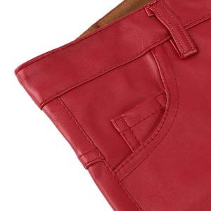 Personalizar nuevo estilo moto PU Streetwear pantalones de invierno para hombres y mujeres con diseño de carreras - Product Image 4