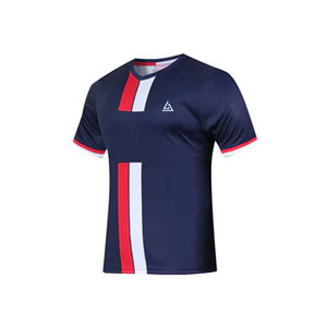 ชุดกีฬาระบายอากาศได้ดีเสื้อฟุตบอลผ้าโพลีเอสเตอร์ใส่ได้ทั้งชายและหญิงสไตล์ใหม่กำหนดเองได้100% - Product Image 1