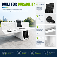 Banc solaire intelligent d'extérieur avec charge USB, éclairage LED, compatible Wi-Fi pour parcs urbains intelligents et espaces publics OEM ODM