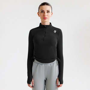 Top Corto Negro Summit para Gimnasia, Ropa Enfocada en el Rendimiento - Product Image 3