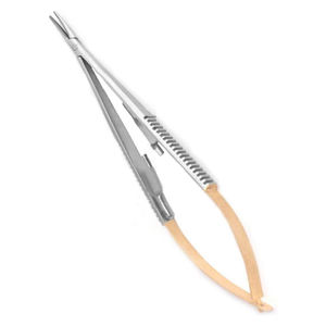 Demi or TC Castroviejo pince porte-aiguille Instruments chirurgicaux médicaux salle d'opération pince TC - Product Image 4