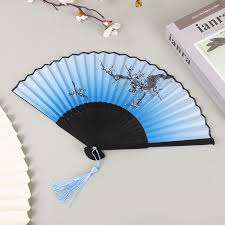 Productos ecológicos, Natural abanico de papel artesanal, abanico artesanal colorido, abanico a buen precio para comprador - Product Image 4