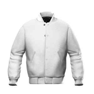 Chaqueta de Béisbol Unisex Hombre Varsity Mezcla de Algodón de Buena Calidad Letterman Moda Logotipo Personalizado Impresión Capucha Crew XL Tamaño Calefacción - Product Image 4