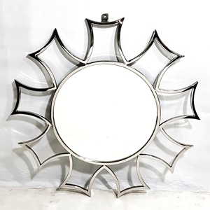 Grand miroir mural moderne avec plusieurs finitions en noir et or disponible en vrac et en taille personnalisée pour la décoration de la maison et du mur - Product Image 5