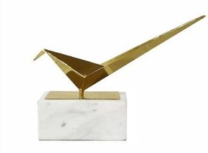 Alta calidad moda personalizar habitación deportes escritorio adornos Metal figura escultura artesanía Color negro con la mejor calidad - Product Image 3