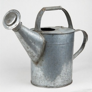 Jarra de agua galvanizada resistente a la intemperie con mango arqueado largo y boquilla apretada para apuntar a las raíces sin perturbación del suelo - Product Image 3