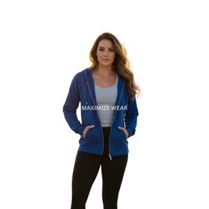 เสื้อฮู้ดทันสมัยสำหรับผู้หญิงมีกระเป๋า, เสื้อกันหนาวขนแกะนุ่มใส่สบายสไตล์สตรีทแวร์สวมหัวสำหรับฤดูใบไม้ร่วง/ฤดูหนาว - Product Image 1