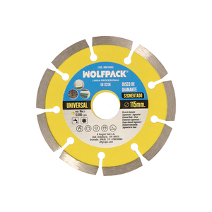 Disco diamantato 115 mm. Segmentato Sinterizzato Generale - Product Image 1