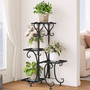 Vente en gros de présentoir <span class=keywords><strong>d</strong></span>'angle de salon étagère à fleurs en métal à 5 niveaux <span class=keywords><strong>pour</strong></span> <span class=keywords><strong>intérieur</strong></span> support <span class=keywords><strong>pour</strong></span> <span class=keywords><strong>plantes</strong></span> de style européen <span class=keywords><strong>pour</strong></span> plusieurs <span class=keywords><strong>plantes</strong></span> - Product Image 3