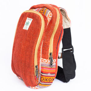 Hemp Crossbody Sling Bag for Men Versatile Chest Sling Backpack - Product Image 2