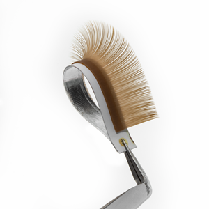 LiiLash mat naturel brun extensions de cils unique volume individuel cils facile ventilateur brun individus cils en gros - Product Image 4