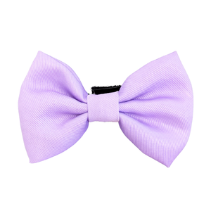 Solid Color <b>Dog</b> <b>Bow</b> <b>Tie</b> Adjustable Pet Collar Accessory Lightweight Fabric Easy Attachment - Product Image 6