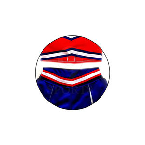 ชุดเชียร์ลีดเดอร์ผ้าสีสดใสและทนทานสำหรับนักเรียนกิจกรรมเชียร์ลีดเดอร์ชุดเชียร์ลีดเดอร์ - Product Image 5