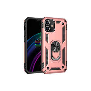 Coque en silicone MSRA Vega de qualité supérieure pour iPhone 12, antichoc, luxe, dorée rose, compatible avec les modèles A22 14 Plus - Product Image 1