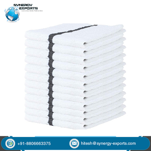 Toallas de fregona de barra de algodón 100% personalizables de calidad óptima para restaurante, cocina, proveedor de existencias a granel, venta reutilizable de secado rápido - Product Image 4