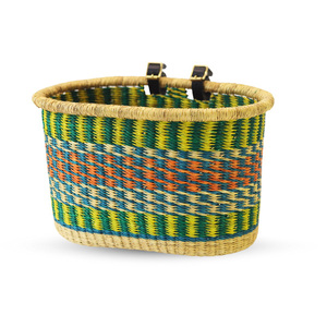 <b>Bike</b> Accessories Weaving Seagrass <b>Baskets</b> <b>Front</b> Bicycle Customized Sizes and Colors From Vietnam OEM Accept - Product Image 3