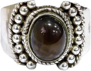 Anillo de Mujer con Piedra Natural de Ojo de Tigre, Piedra de Nacimiento de Junio, Estilo Bohemio, Regalo de Navidad, Joyería Hecha a Mano, Anillo de Plata de Ley 925 - Product Image 1